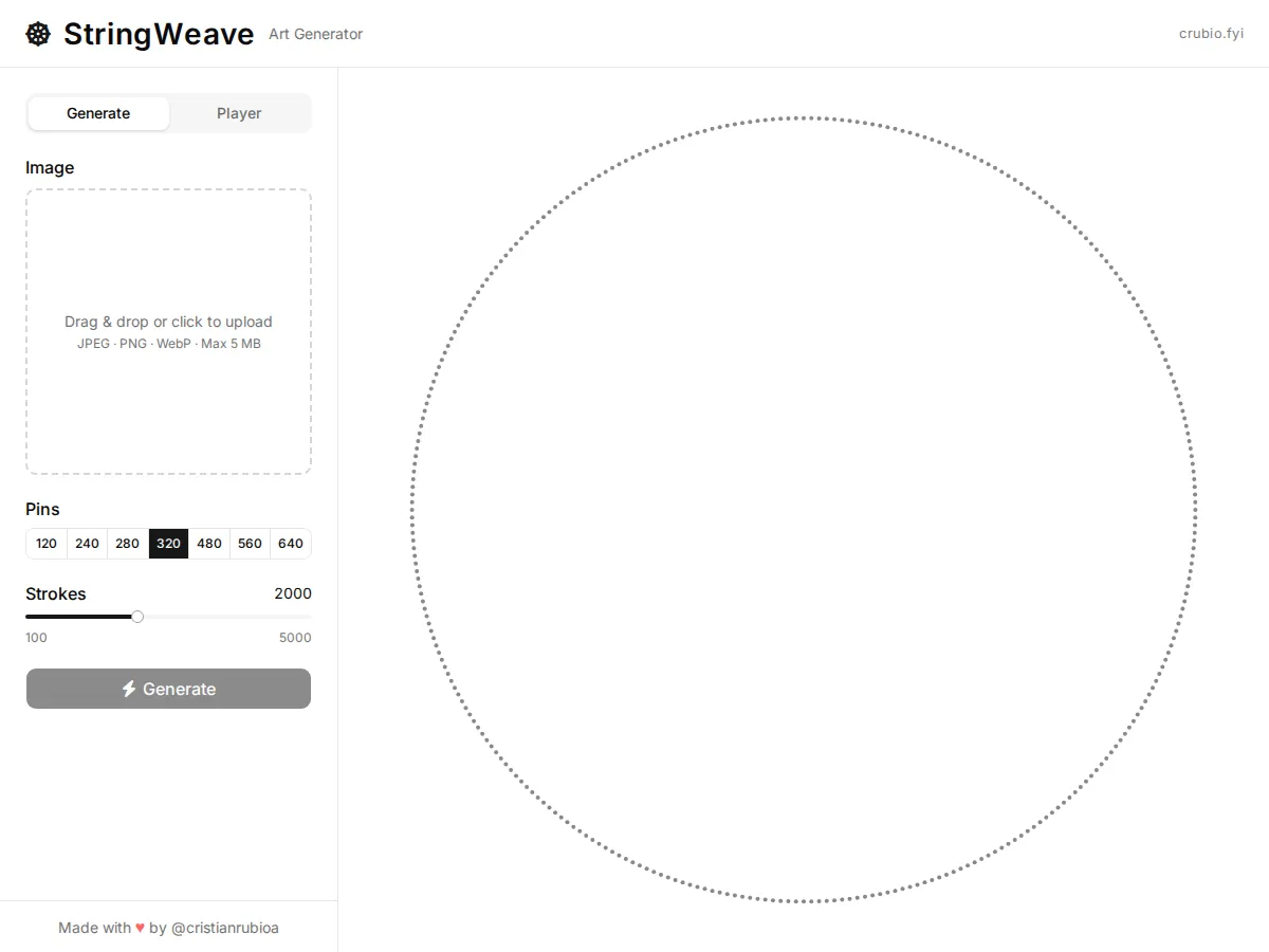 StringWeave preview